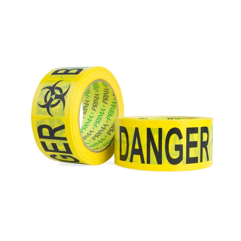 Bio Hazard Vinyl Warning Tape